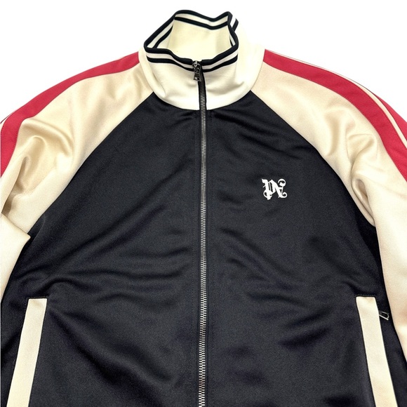 Palm Angels Monogram Colorblock Track Jacket Size Small - Picture 8 of 16